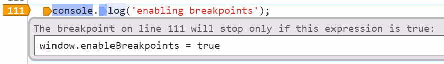Boolean gate - enable from other breakpoint