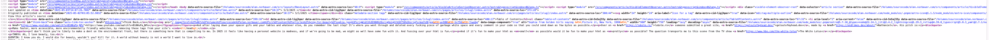 Illegible screenshot of some poorly formatted html