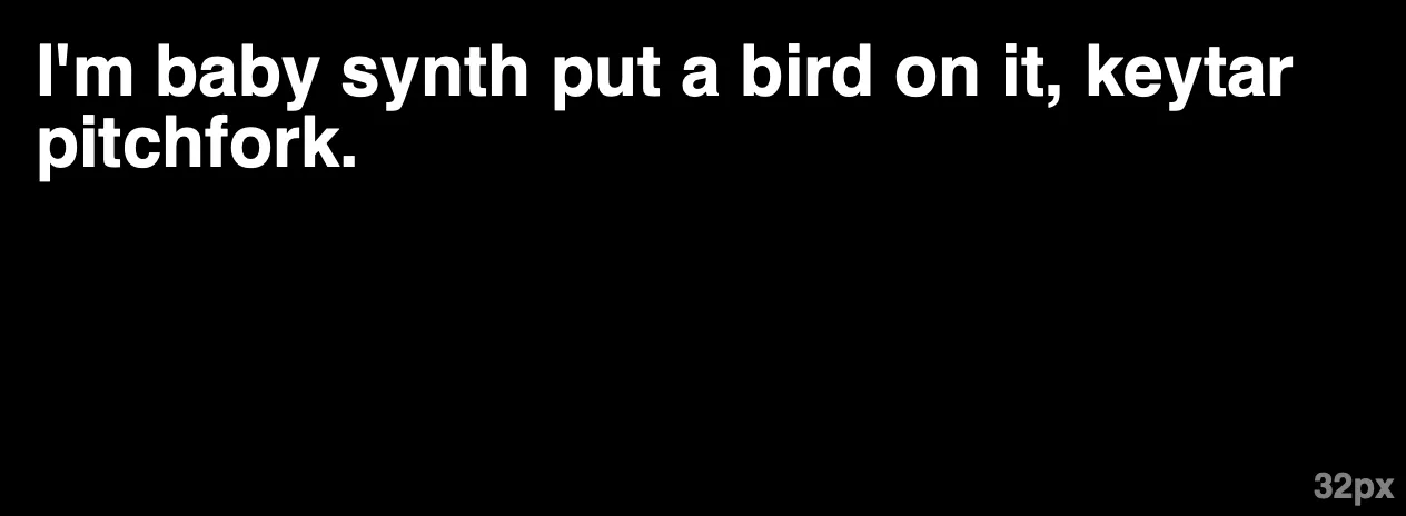 Unfitted Text