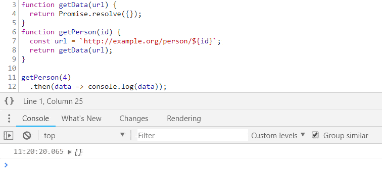 Conditional Breakpoint - console.log